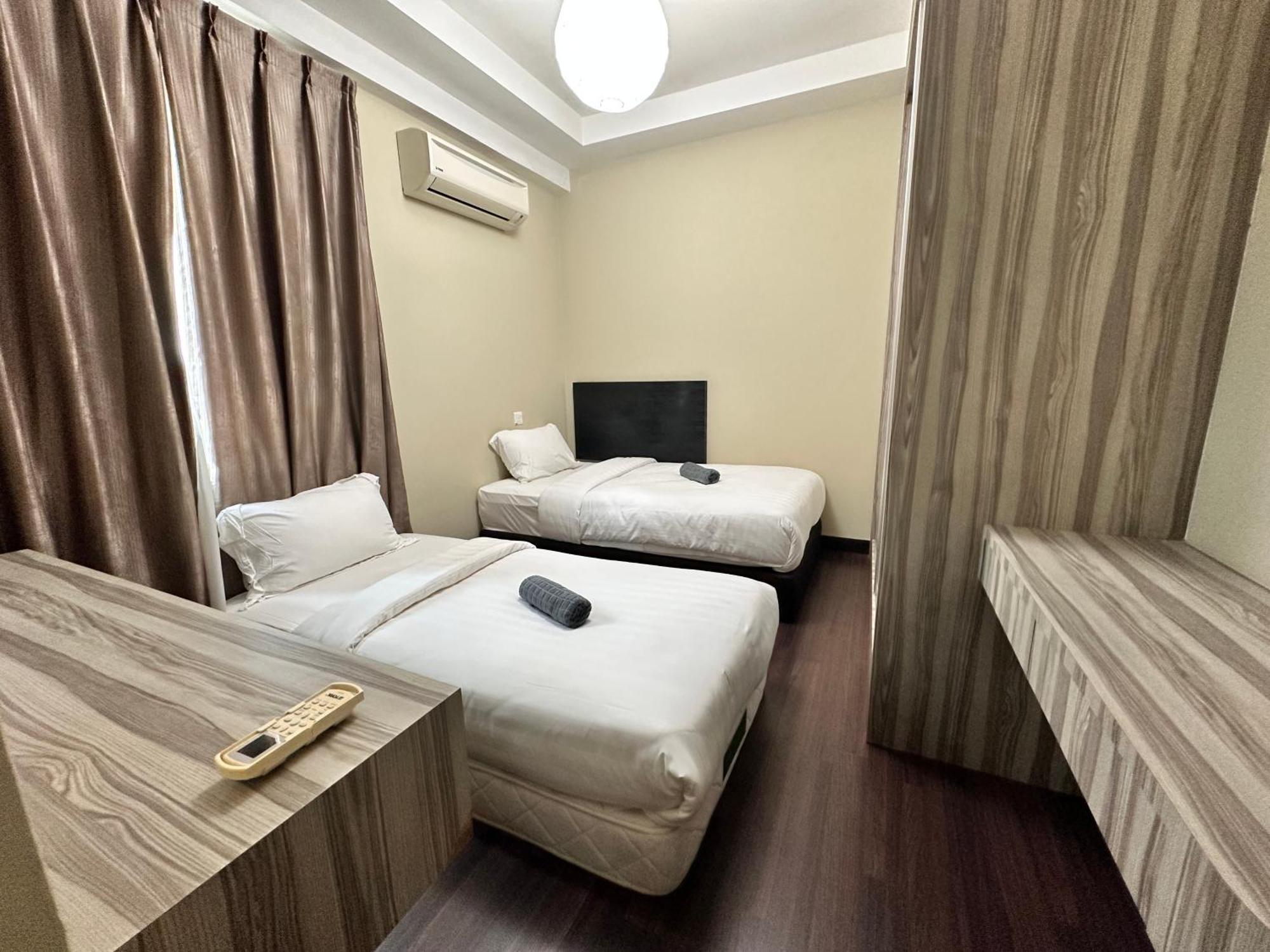 קוטה קינבלו Aa Residen Luxury Condo Homestay 18Mins Walk Tanjung Aru Beach & Golf Course, Not Beach Side Resort מראה חיצוני תמונה