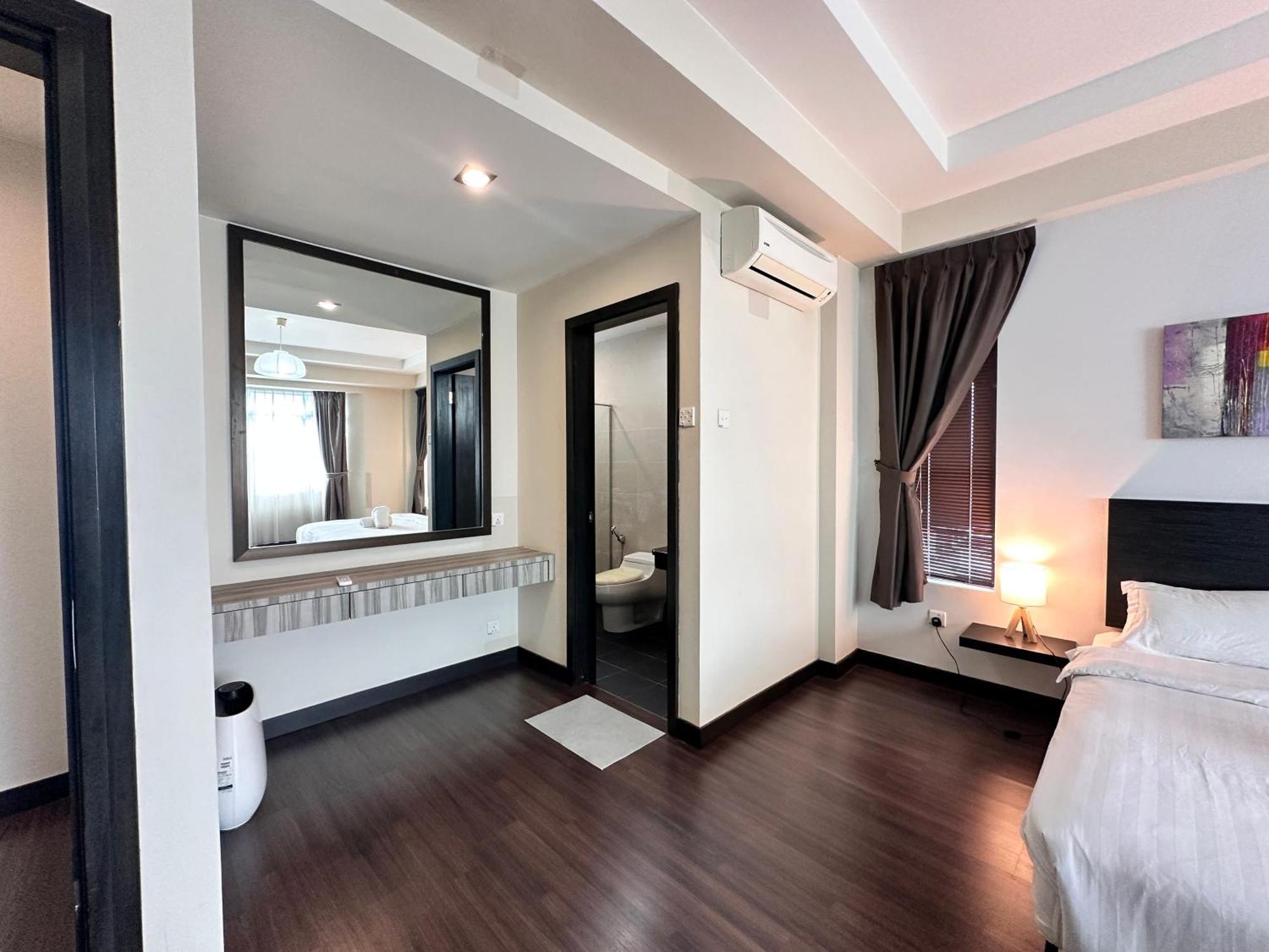 קוטה קינבלו Aa Residen Luxury Condo Homestay 18Mins Walk Tanjung Aru Beach & Golf Course, Not Beach Side Resort מראה חיצוני תמונה