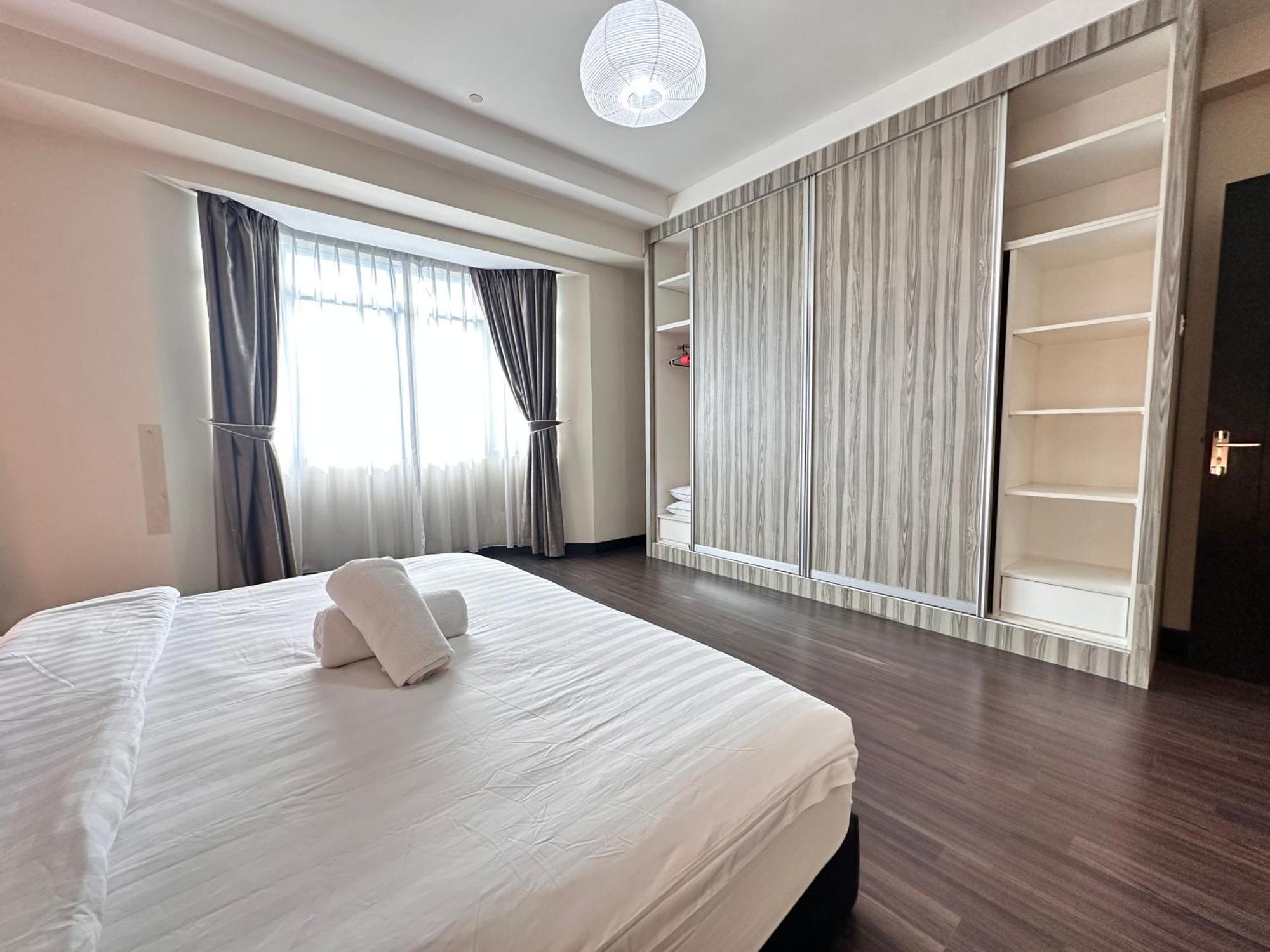 קוטה קינבלו Aa Residen Luxury Condo Homestay 18Mins Walk Tanjung Aru Beach & Golf Course, Not Beach Side Resort מראה חיצוני תמונה
